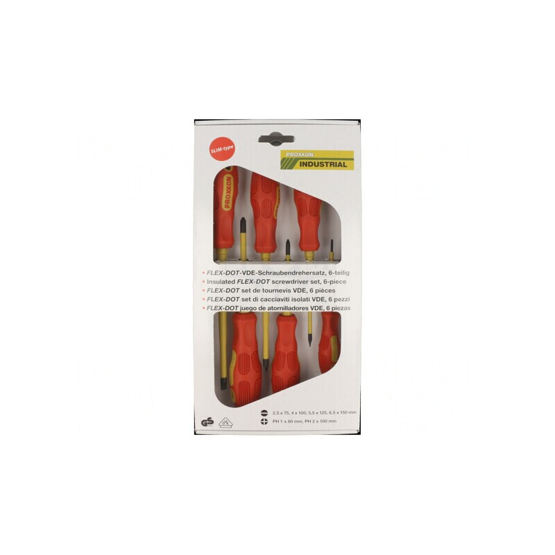 Set de șurubelnițe izolate Phillips și plate - 6 bucăți | Electronic-mag.ro | Componente Electronice