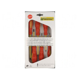 Set de șurubelnițe izolate Phillips și plate - 6 bucăți | Electronic-mag.ro | Componente Electronice