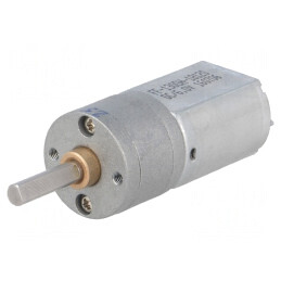 Motor DC cu Transmisie Metalică 6V 25:1 Pololu 20D | Electronic-mag.ro | Componente Electronice