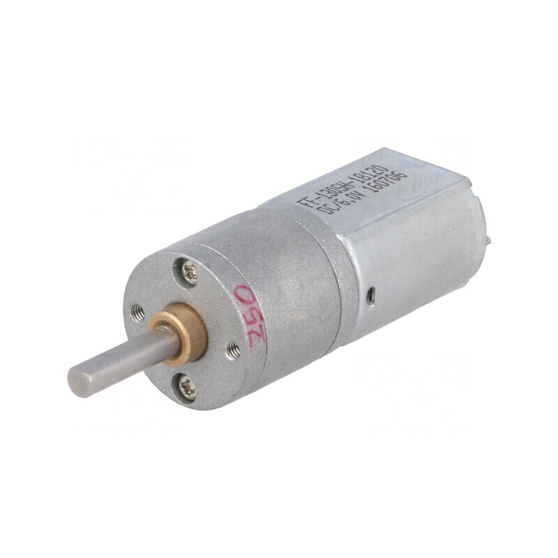 Motor DC cu transmisie 20D 6V 250:1 Metal Gearmotor | Electronic-mag.ro | Componente Electronice