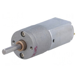 Motor DC cu Transmisie 12V 90RPM Ax D | Electronic-mag.ro | Componente Electronice