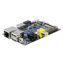 Calculator monoplacă | ARM A20 Dual-Core | 92x60mm | 5VDC | DDR3 | BANANA PI BPI-M1