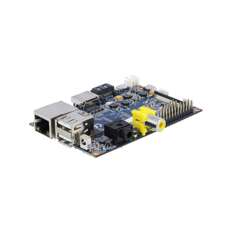 Banana Pi BPI-M1 ARM A20 Dual-Core Calculator Monoplacă 92x60mm 5VDC DDR3