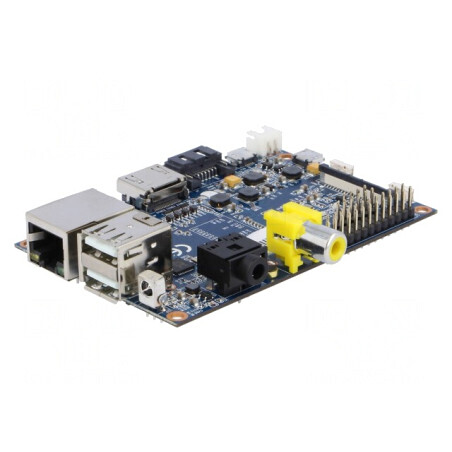 Banana Pi BPI-M1 ARM A20 Dual-Core Calculator Monoplacă 92x60mm 5VDC DDR3 | Electronic-mag.ro | Componente Electronice