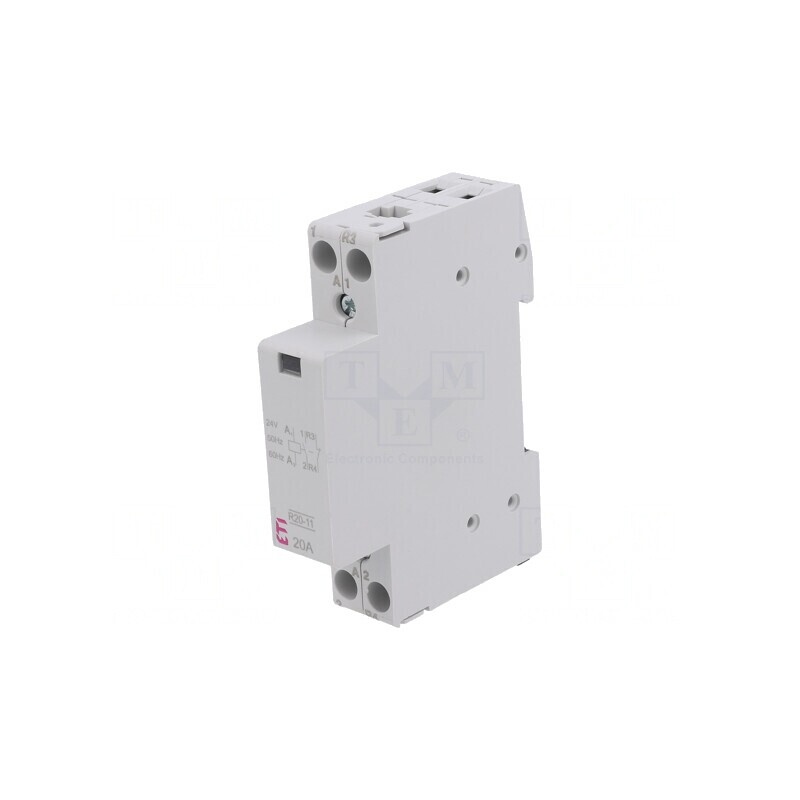 Contactor 2P 20A 24VAC NC NO | Electronic-mag.ro | Componente Electronice