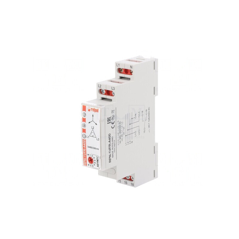 Releu Monitorizare Tensiune DIN SPDT RPN-1VFR-A400 | Electronic-mag.ro | Componente Electronice