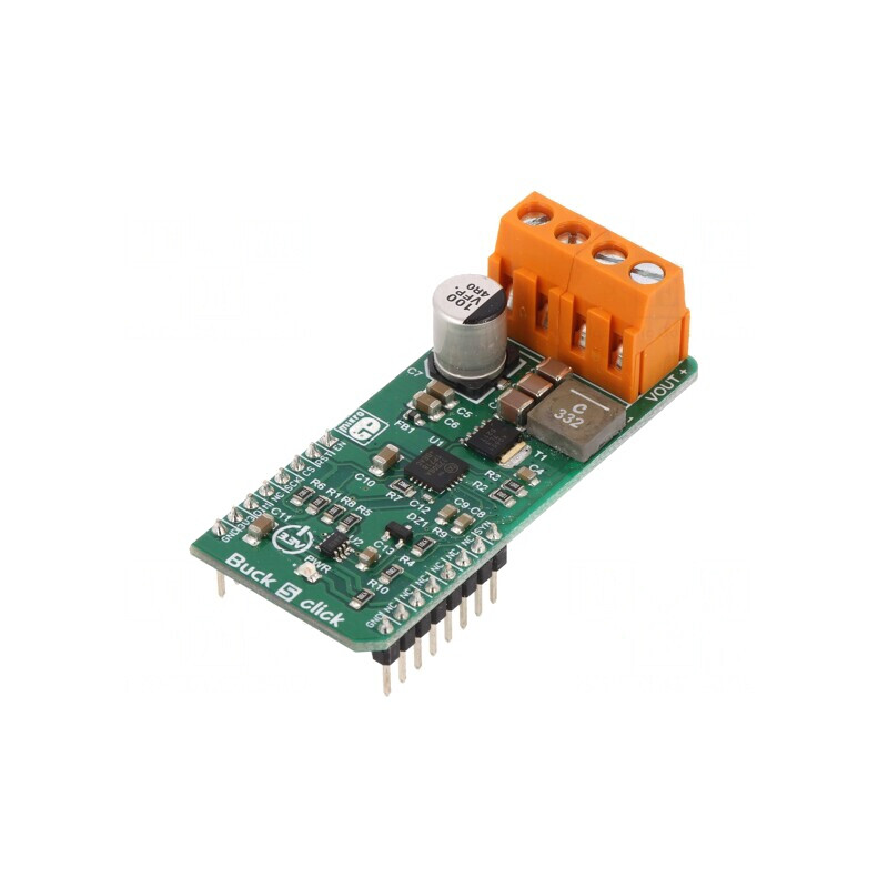 Placă Prototip DC/DC SPI MAX17506 3,3V BUCK 5 Click | Electronic-mag.ro | Componente Electronice