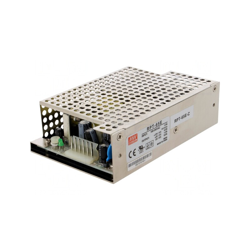 Alimentator Pulsatoriu Modular 62.5W 127-370VDC RPT-65E-C | Electronic-mag.ro | Componente Electronice Alimentator Pulsatoriu Modular 62.5W 127-370VDC RPT-65E-C | Electronic-mag.ro | Componente Electronice