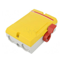 Întrerupător Separator de Siguranță 25A Poli 3 IP65 | Electronic-mag.ro | Componente Electronice