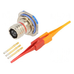 Conector Militar Dimensiune 9 Soclu MIL-DTL-38999 Series III | Electronic-mag.ro | Componente Electronice