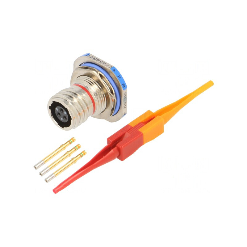 Conector Militar Dimensiune 9 Soclu MIL-DTL-38999 Series III | Electronic-mag.ro | Componente Electronice Conector Militar Dimensiune 9 Soclu MIL-DTL-38999 Series III | Electronic-mag.ro | Componente Electronice