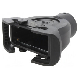 Carcasă pentru conectori HDC Han-Eco B 16B drept | Electronic-mag.ro | Componente Electronice