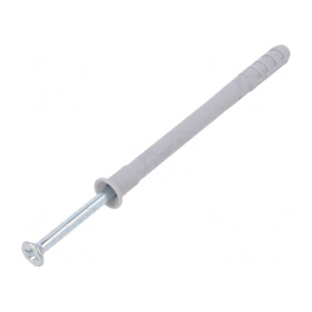 Plastic Anchor with Screw 8x100 Zinc-Plated Steel 100pcs | Electronic-mag.ro | Componente Electronice