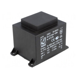 Transformator încapsulat 35VA 230V AC la 12V DC | Electronic-mag.ro | Componente Electronice