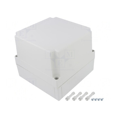 Carcasă Universală ABS Gri 180x180x150mm | Electronic-mag.ro | Componente Electronice