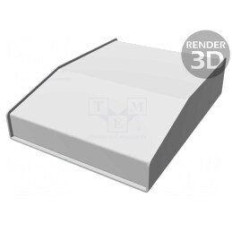 Carcasă Desktop Aluminiu 1456FH2BKBU 165x216x51mm | Electronic-mag.ro | Componente Electronice