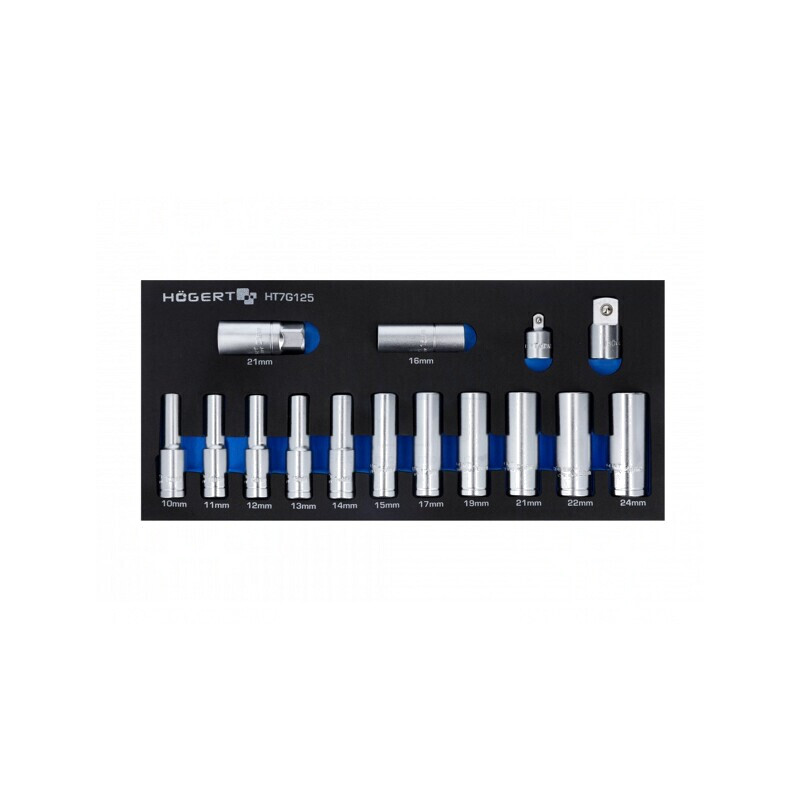 Set Chei Tubulare 14 Buc 1/2 HT7G125 | Electronic-mag.ro | Componente Electronice