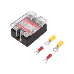 Releu Semiconductor 100A 1-Fazat 24-280VAC | Electronic-mag.ro | Componente Electronice