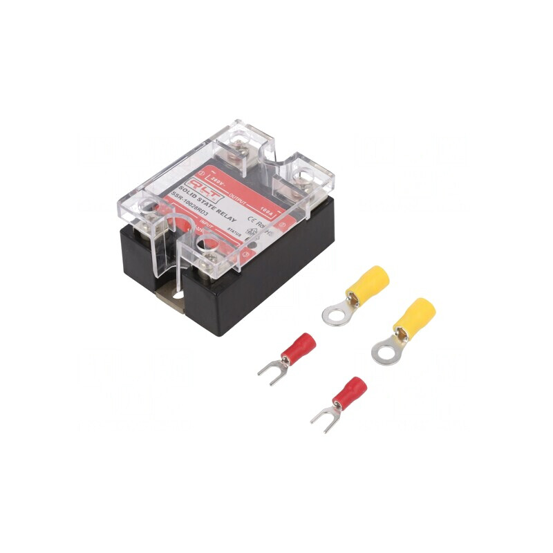 Releu Semiconductor 100A 1-Fazat 24-280VAC | Electronic-mag.ro | Componente Electronice