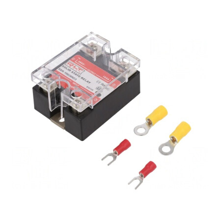 Releu Semiconductor 100A 1-Fazat 24-280VAC | Electronic-mag.ro | Componente Electronice