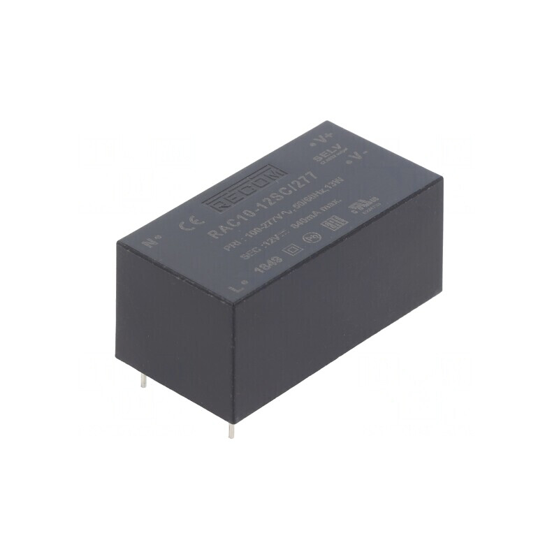 Convertor AC/DC 10W 12VDC | Electronic-mag.ro | Componente Electronice