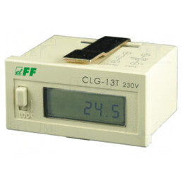 Contor electronic timp consumat LCD IP20 CLG-13T/24