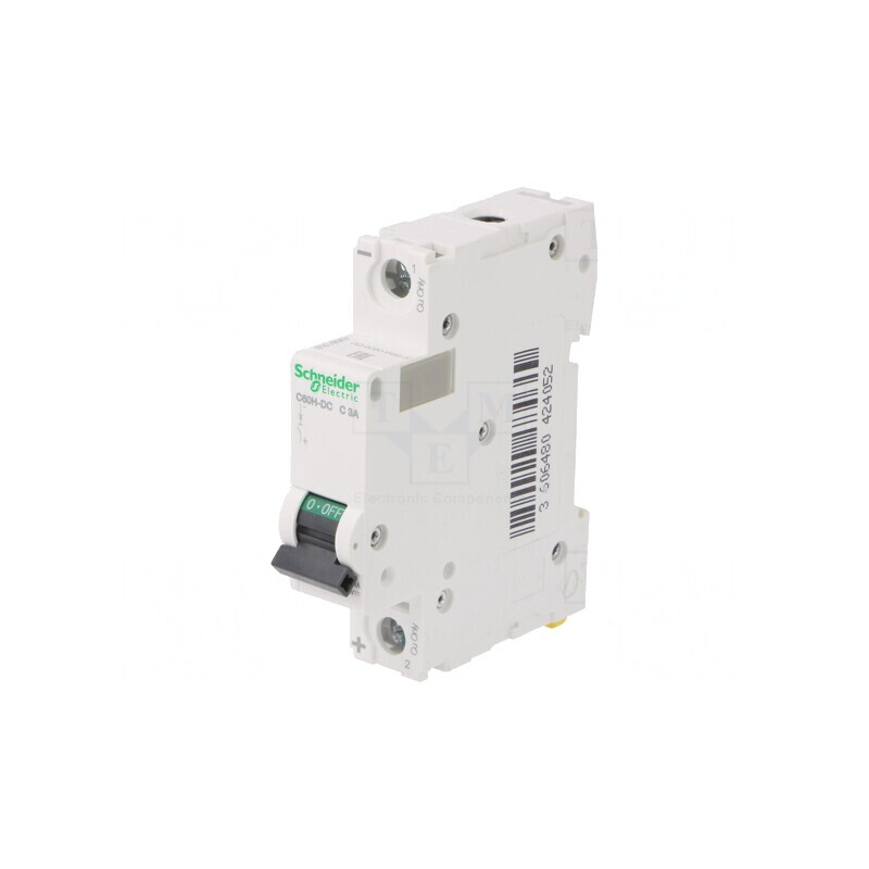 Întrerupător de Supracurent 3A 500VDC 1P C | Electronic-mag.ro | Componente Electronice