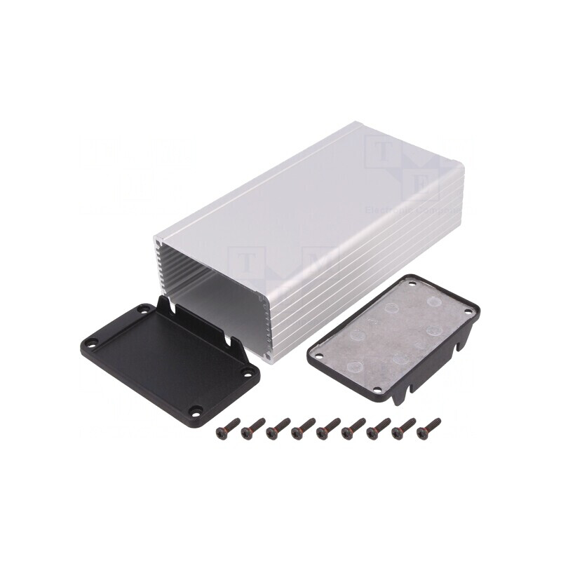 Carcasă Aluminiu Ecranare 84x160x44mm Naturală | Electronic-mag.ro | Componente Electronice