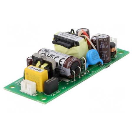 Alimentator Pulsatoriu 15W 120-370VDC 85-264VAC ECL15UD02-T | Electronic-mag.ro | Componente Electronice