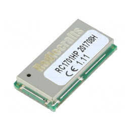 Modul RF UART 2,8-3,6VDC SMD RC1701HP-MBUS4 | Electronic-mag.ro | Componente Electronice