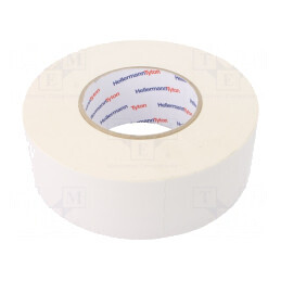 Bandă Textilă Albă 50mm x 50m 10% Bumbac | Electronic-mag.ro | Componente Electronice