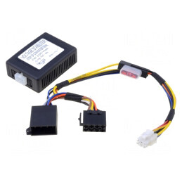 Stabilizator de tensiune 7-12V DC cu mufă ISO 12V