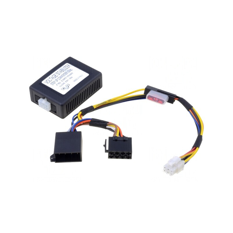 Stabilizator de tensiune 7-12V DC cu mufă ISO 12V | Electronic-mag.ro | Componente Electronice