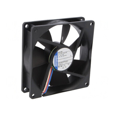 Ventilator axial 12V DC 92x92x25mm 84m3/h 32dBA cu rulment | Electronic-mag.ro | Componente Electronice
