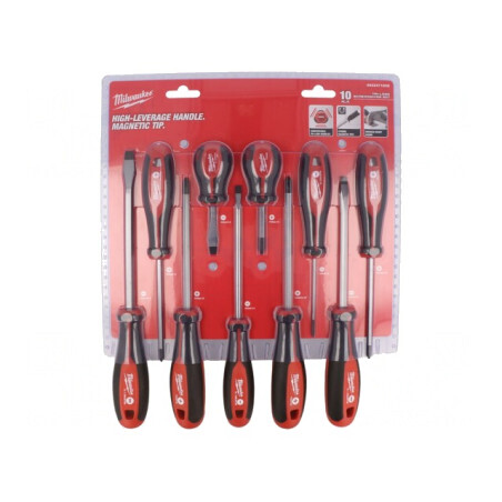 Set de șurubelnițe Phillips, Pozidriv și plate (10 buc.) | Electronic-mag.ro | Componente Electronice