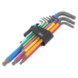 Set chei imbus Hex-Plus sferic 9 buc. | Electronic-mag.ro | Componente Electronice
