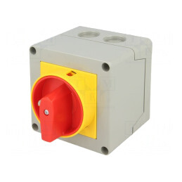 Comutator cu Came 2 Pozitii 16A 0-1 in Carcasa 3 Poli | Electronic-mag.ro | Componente Electronice