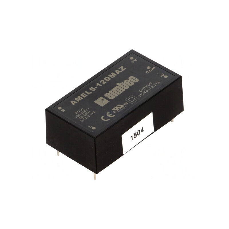 Convertor AC/DC 5W 12VDC | Electronic-mag.ro | Componente Electronice