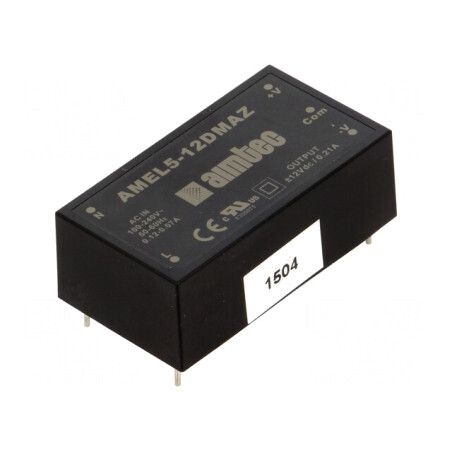 Convertor AC/DC 5W 12VDC | Electronic-mag.ro | Componente Electronice