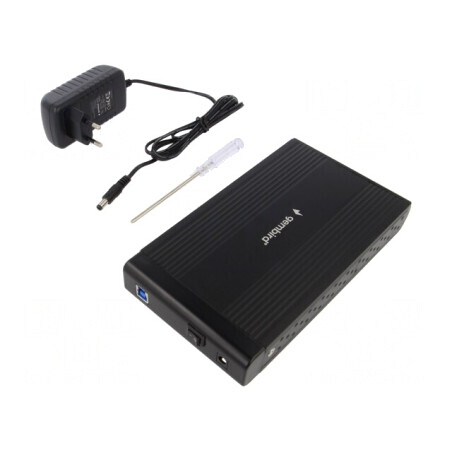 Carcasă Hard Disk 3.5'' USB 3.0 Aluminiu | Electronic-mag.ro | Componente Electronice
