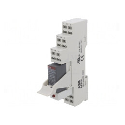 Releu Intermediar DPDT 230VAC pentru Șină DIN | Electronic-mag.ro | Componente Electronice