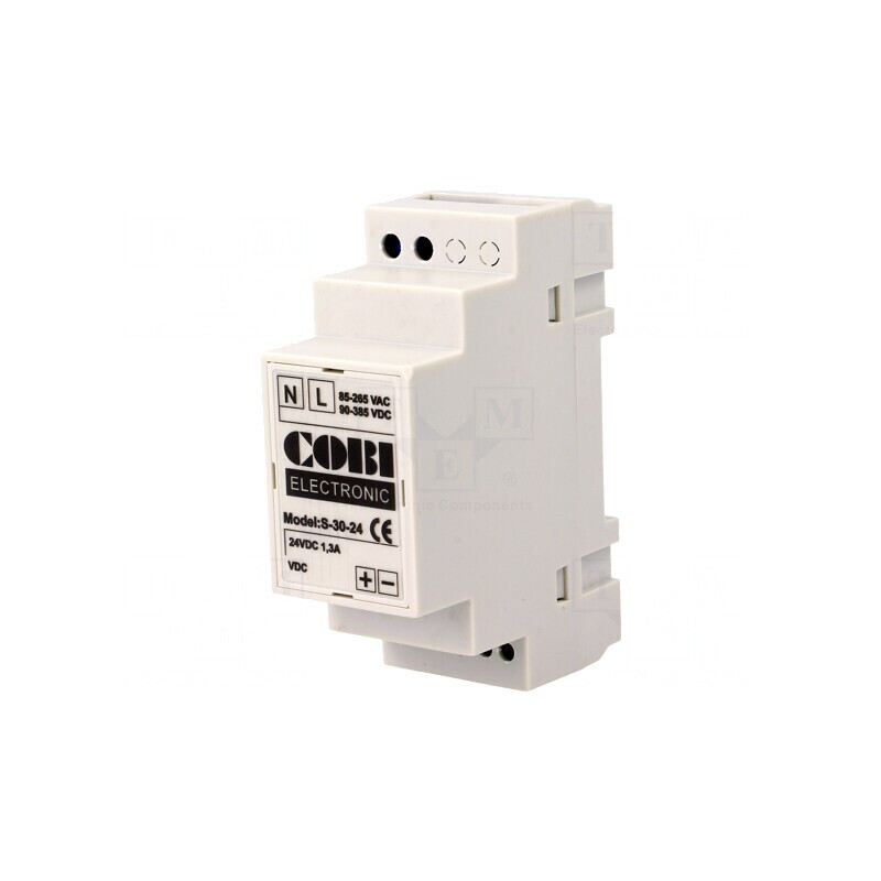 Alimentator Pulsatoriu 30W 24V 1,25A DIN | Electronic-mag.ro | Componente Electronice