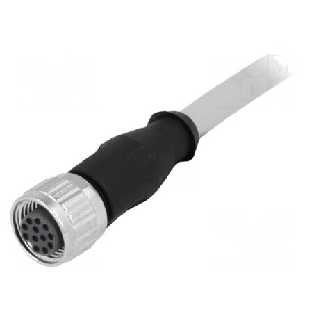 Mufă M12 PIN 12 Mamă DeviceNet/CANopen 2m Drept | Electronic-mag.ro | Componente Electronice
