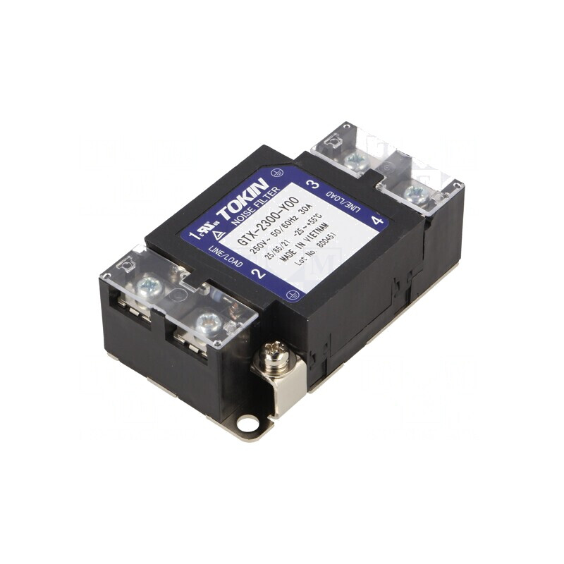 Filtru Anti-Interferențe 250VAC 30A Cu Șurub GTX-2300-Y00 | Electronic-mag.ro | Componente Electronice