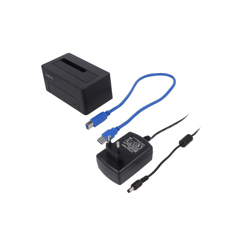 Stație de Andocare cu LED Neagră QP0026 | Electronic-mag.ro | Componente Electronice Stație de Andocare cu LED Neagră QP0026 | Electronic-mag.ro | Componente Electronice