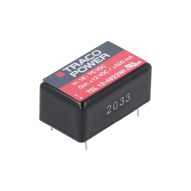 Convertor DC/DC 12W 18-75V la 12V/-12V | Electronic-mag.ro | Componente Electronice Convertor DC/DC 12W 18-75V la 12V/-12V | Electronic-mag.ro | Componente Electronice