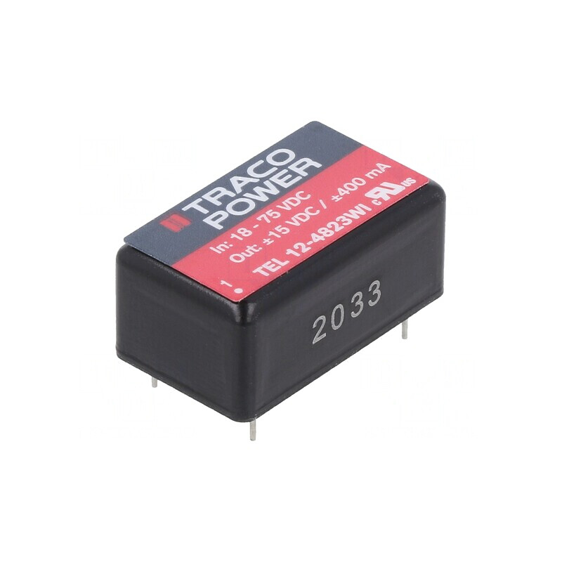 Convertor DC/DC 12W 18-75V la 15V/-15V | Electronic-mag.ro | Componente Electronice Convertor DC/DC 12W 18-75V la 15V/-15V | Electronic-mag.ro | Componente Electronice
