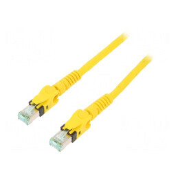 Patch Cord S/FTP Cat6a Galben 3m 27AWG