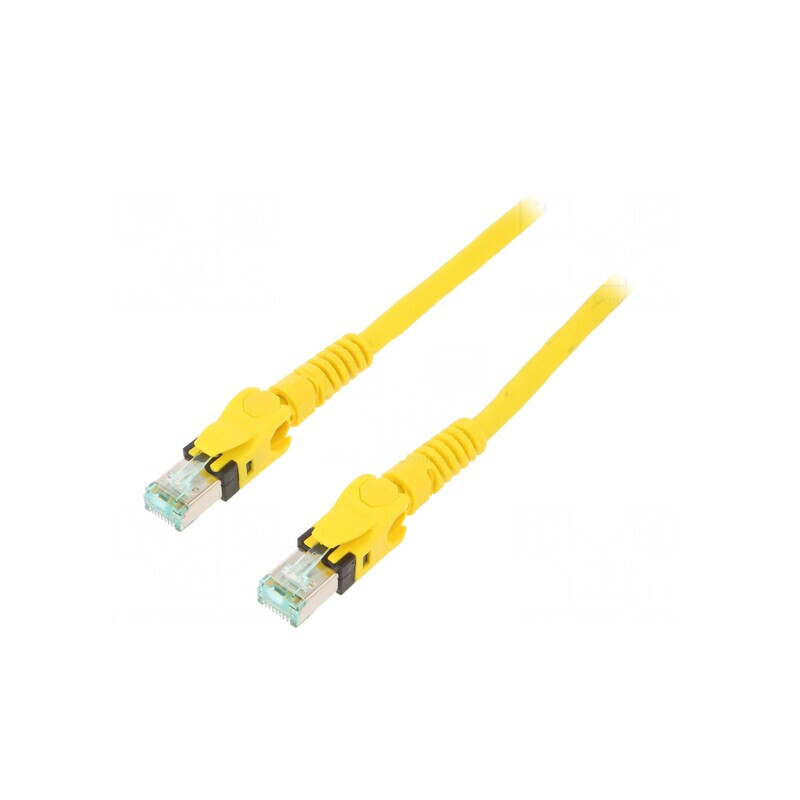 Patch Cord S/FTP Cat6a Galben 3m 27AWG | Electronic-mag.ro | Componente Electronice Patch Cord S/FTP Cat6a Galben 3m 27AWG | Electronic-mag.ro | Componente Electronice