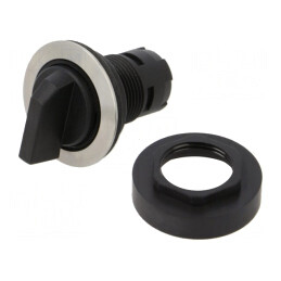 Comutator Rotativ 22mm IP65 2 Poziții | Electronic-mag.ro | Componente Electronice
